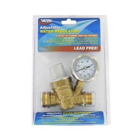 Valterra VALTERRA LLC A011117VP Fresh Water Pressure Regulator; Brass V46-A011117VP